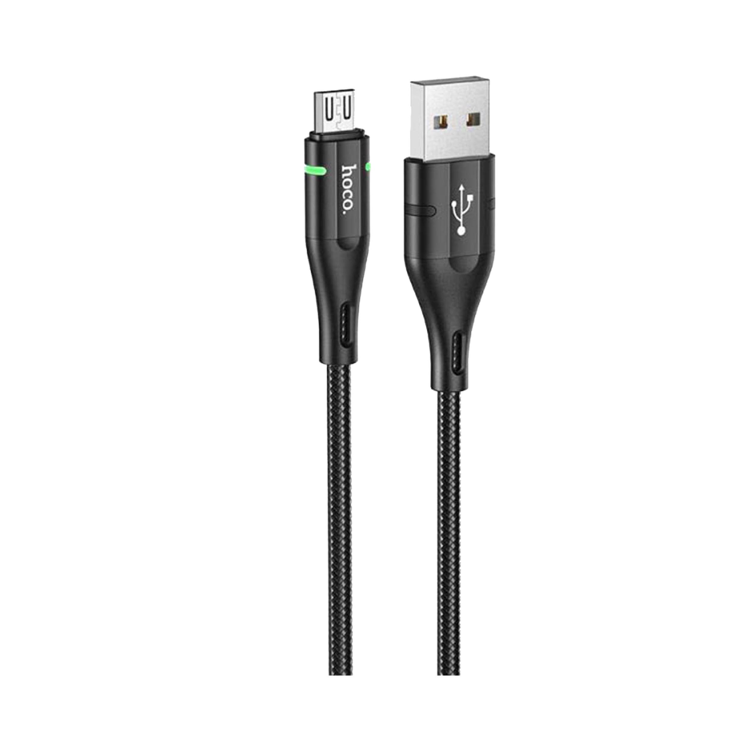 کابل تبدیل USB به microUSB هوکو مدل U93 طول 1.2 متر