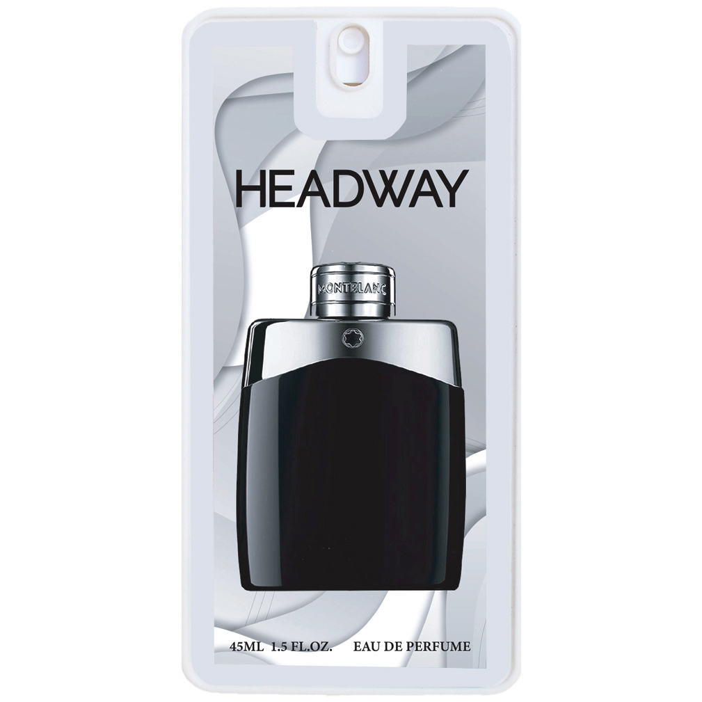 عطر جیبی مردانه هدوی مدل مون بلان لجند حجم 45 میلی لیتر