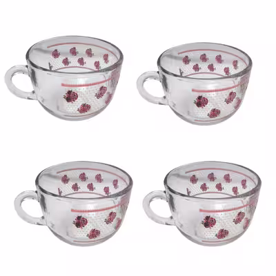 پیاله سوپ خوری کد 0086 بسته 4 عددی