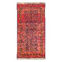 فرش دستبافت دو و نیم متری طرح بلوچ کد 23.1257