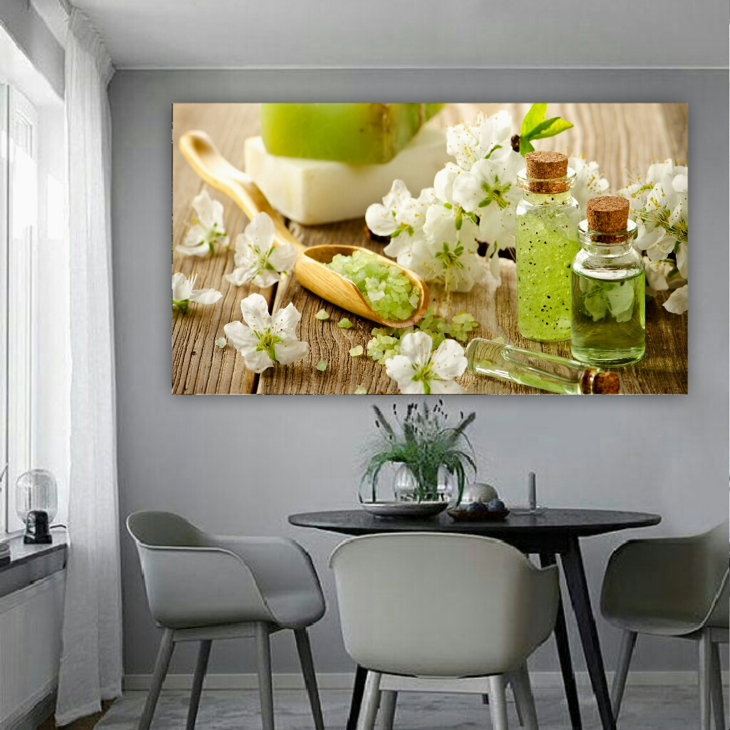  تابلو بوم طرح منظره کدBH574