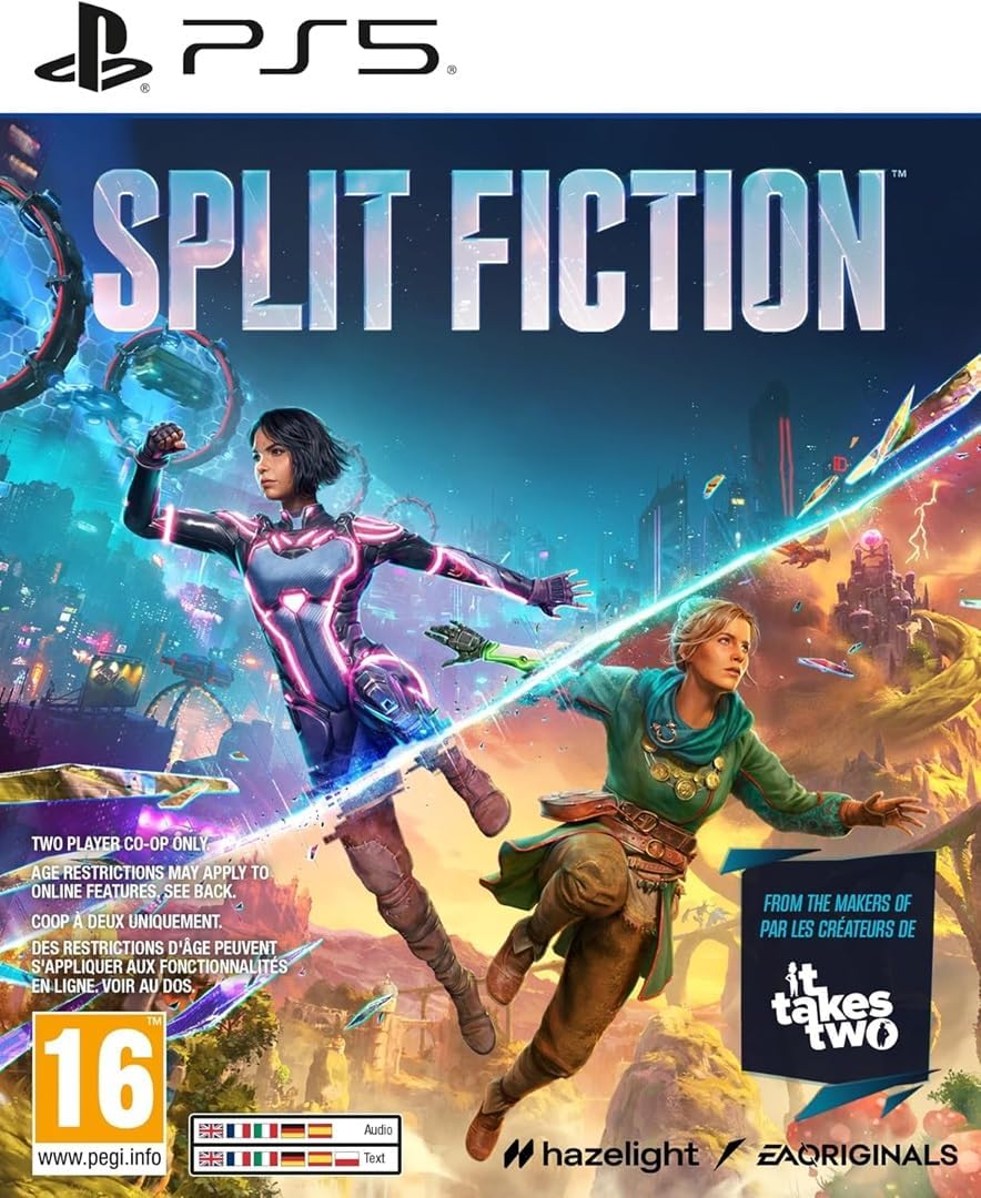 دیسک بازی Split fiction Ps5 نو (پلمپ) تجربه ای ناب از یک بازی دو نفره و Co-op