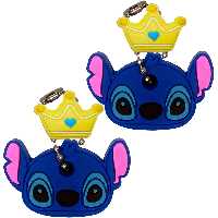 کاور کلید مدل Stitch T04 به همراه آویز مجموعه 2 عددی