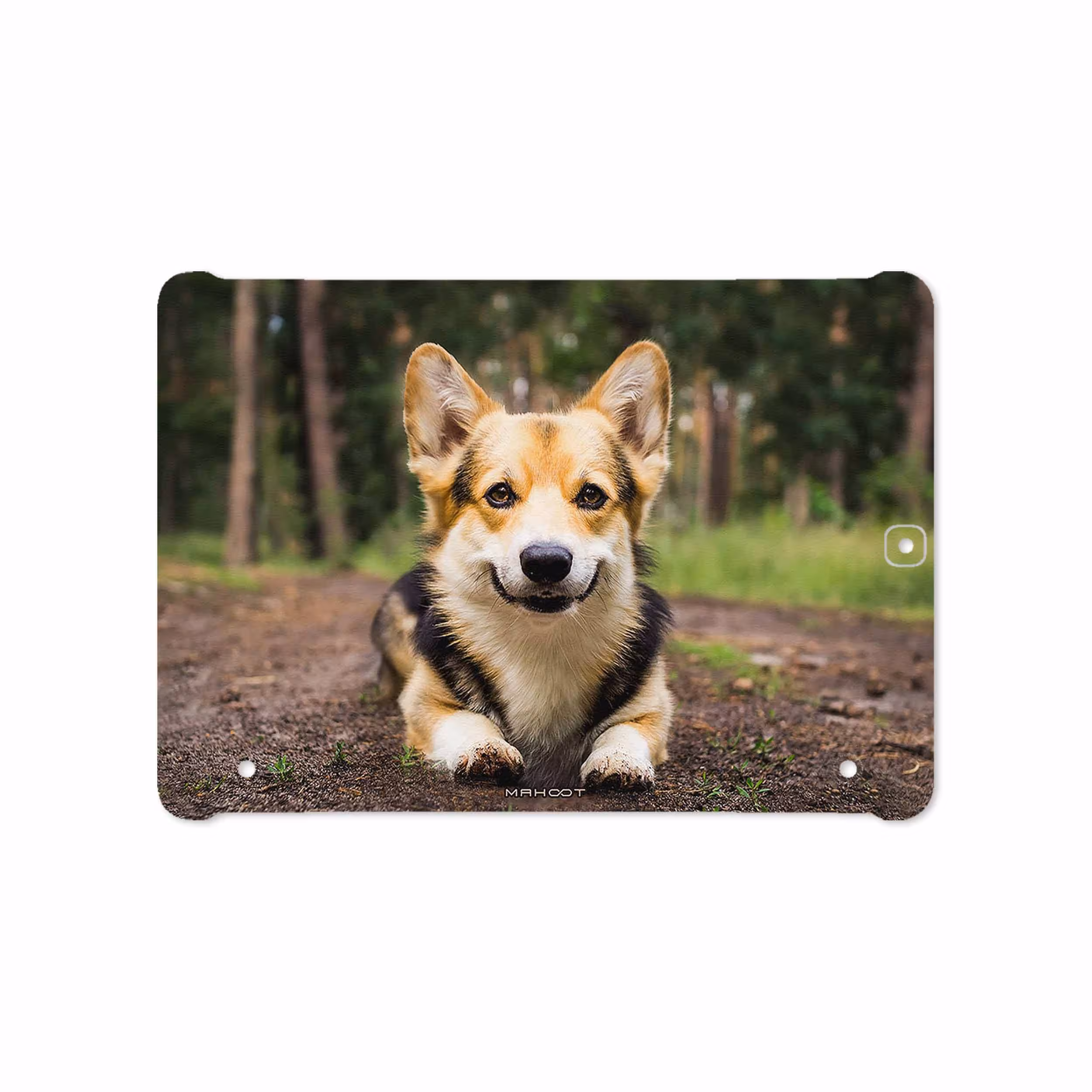 برچسب پوششی ماهوت مدل Dog-2 مناسب برای تبلت سامسونگ Galaxy Tab S2 9.7 2015 T815