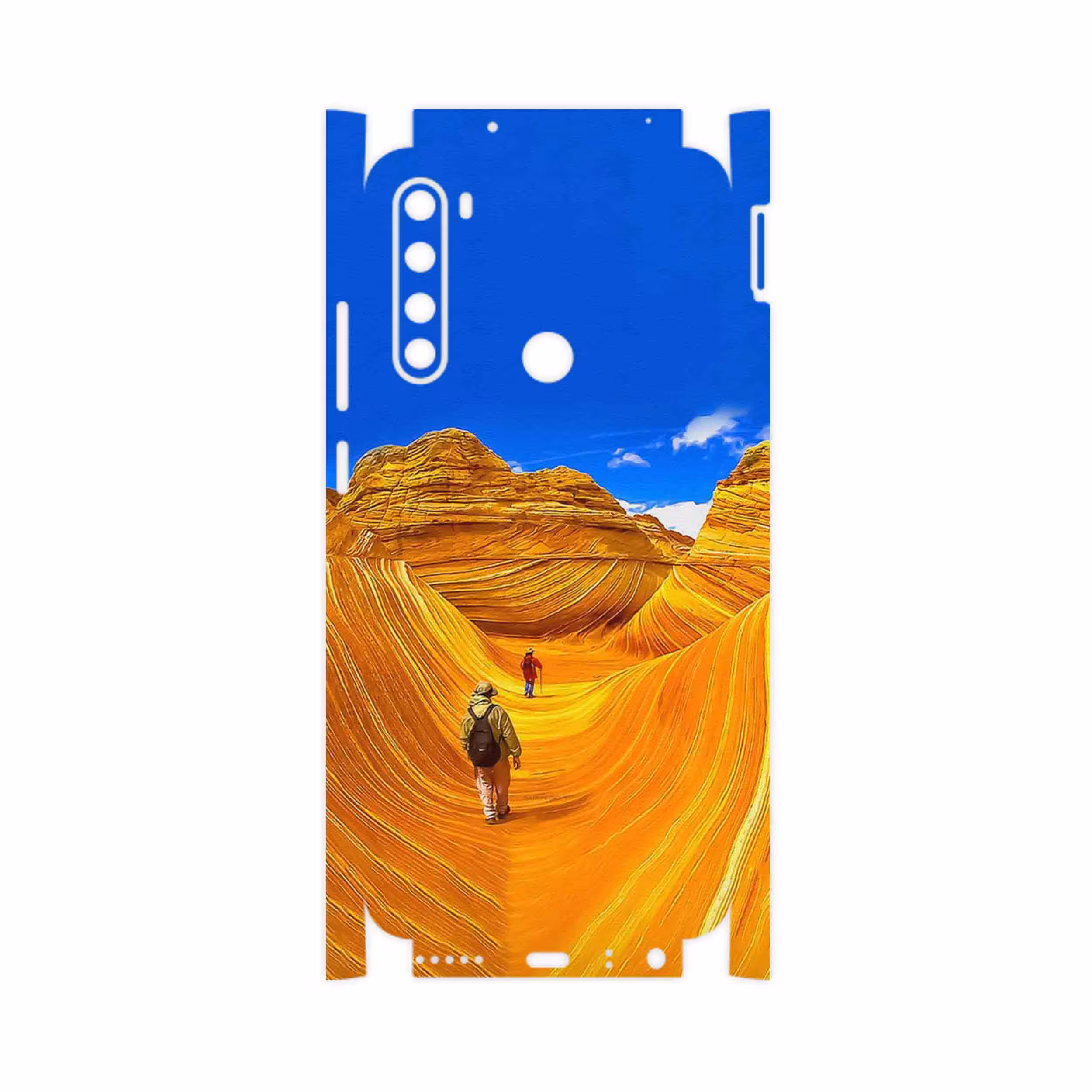 برچسب پوششی ماهوت مدل Amazing Rocks-FullSkin مناسب برای گوشی موبایل شیائومی Redmi Note 8 2021