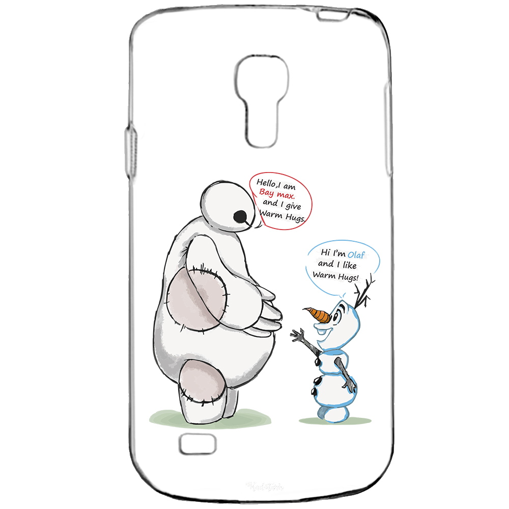 کاور طرح Olaf &amp; Baymax مناسب برای گوشی موبایل سامسونگ Galaxy S4