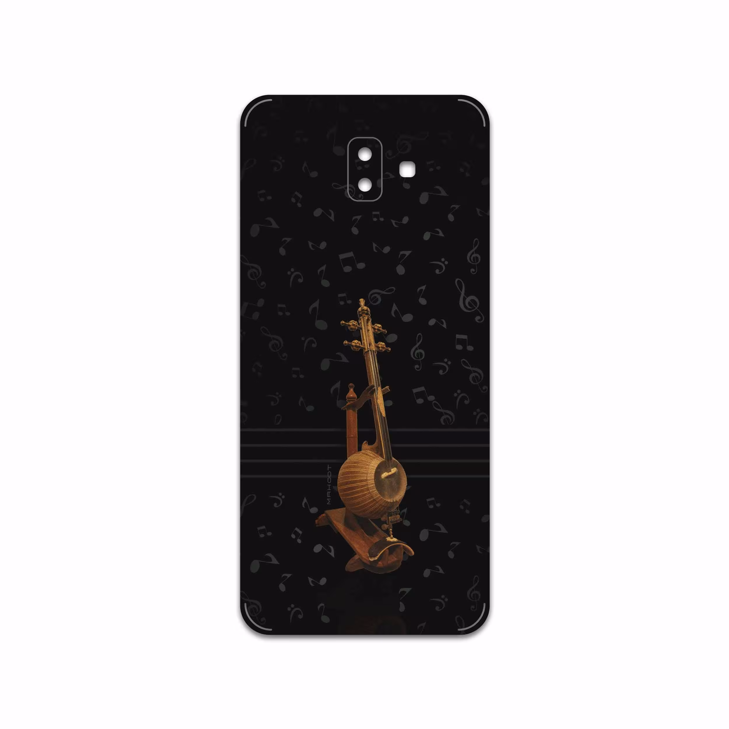 برچسب پوششی ماهوت مدل Persian Fiddle Instrument مناسب برای گوشی موبایل سامسونگ Galaxy J6 Plus
