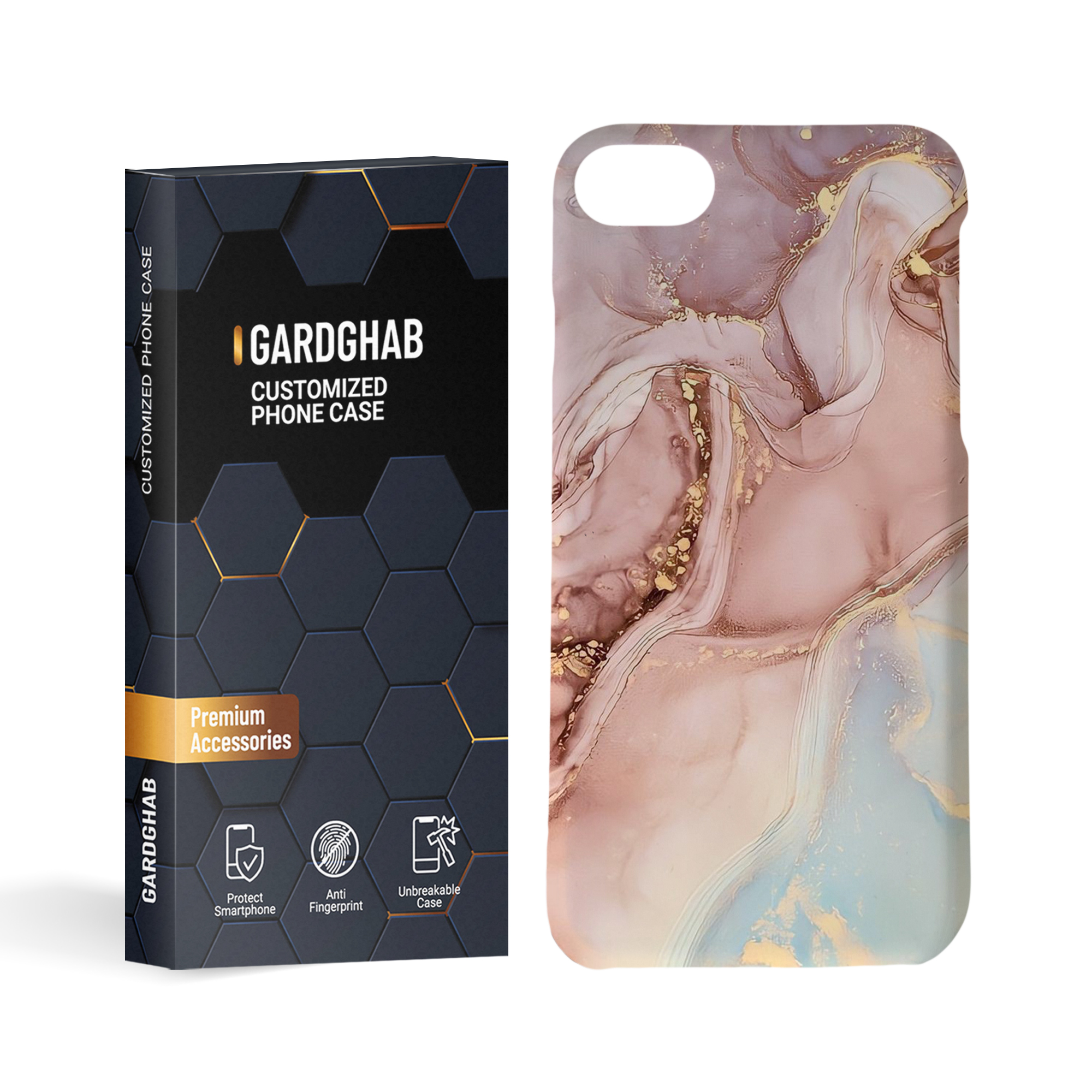  کاور گارد قاب مدل ساده مناسب برای گوشی موبایل اپل iphone 7 / 8 / se2020