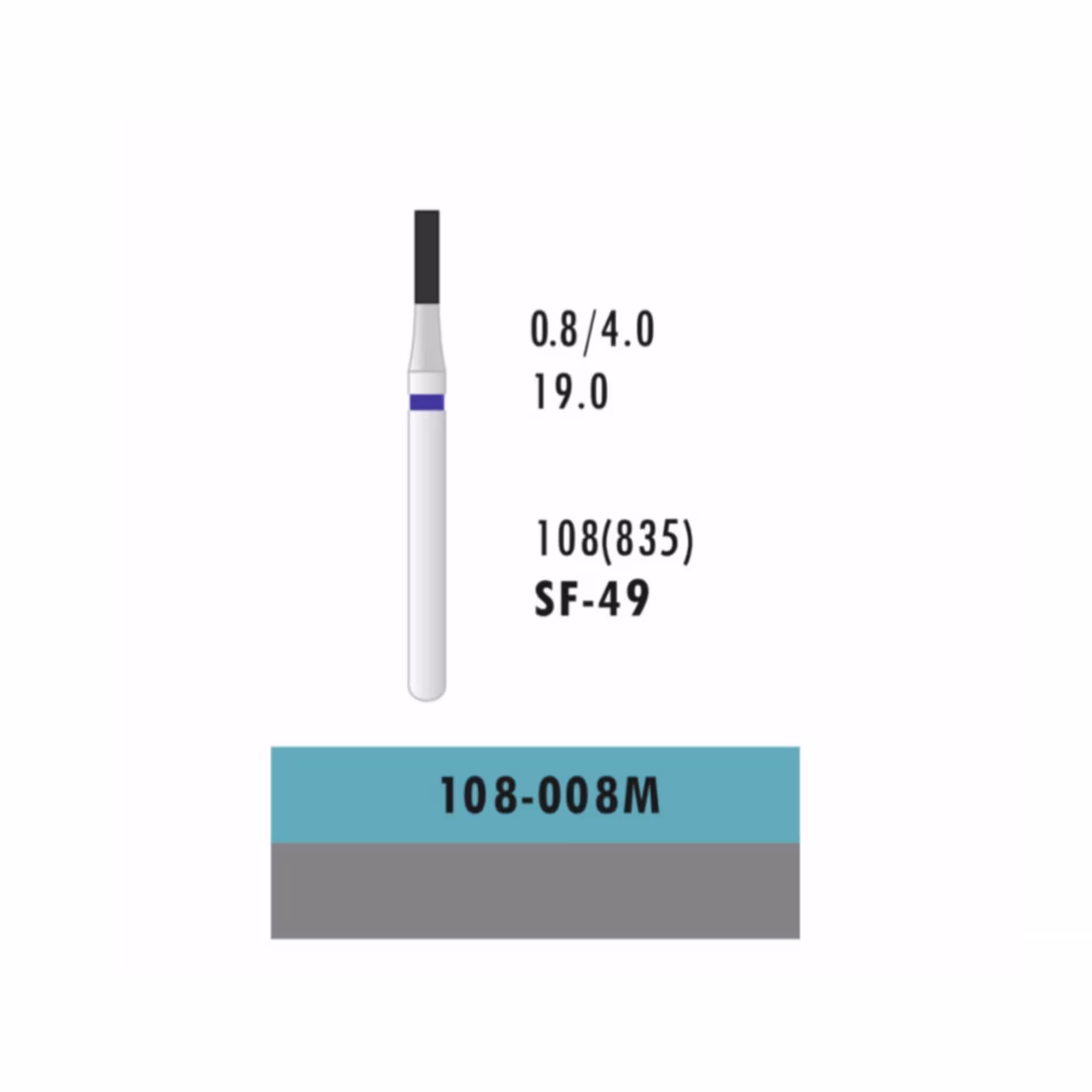 فرز ATD Flat End Clylinder (بسته 5 عددی)