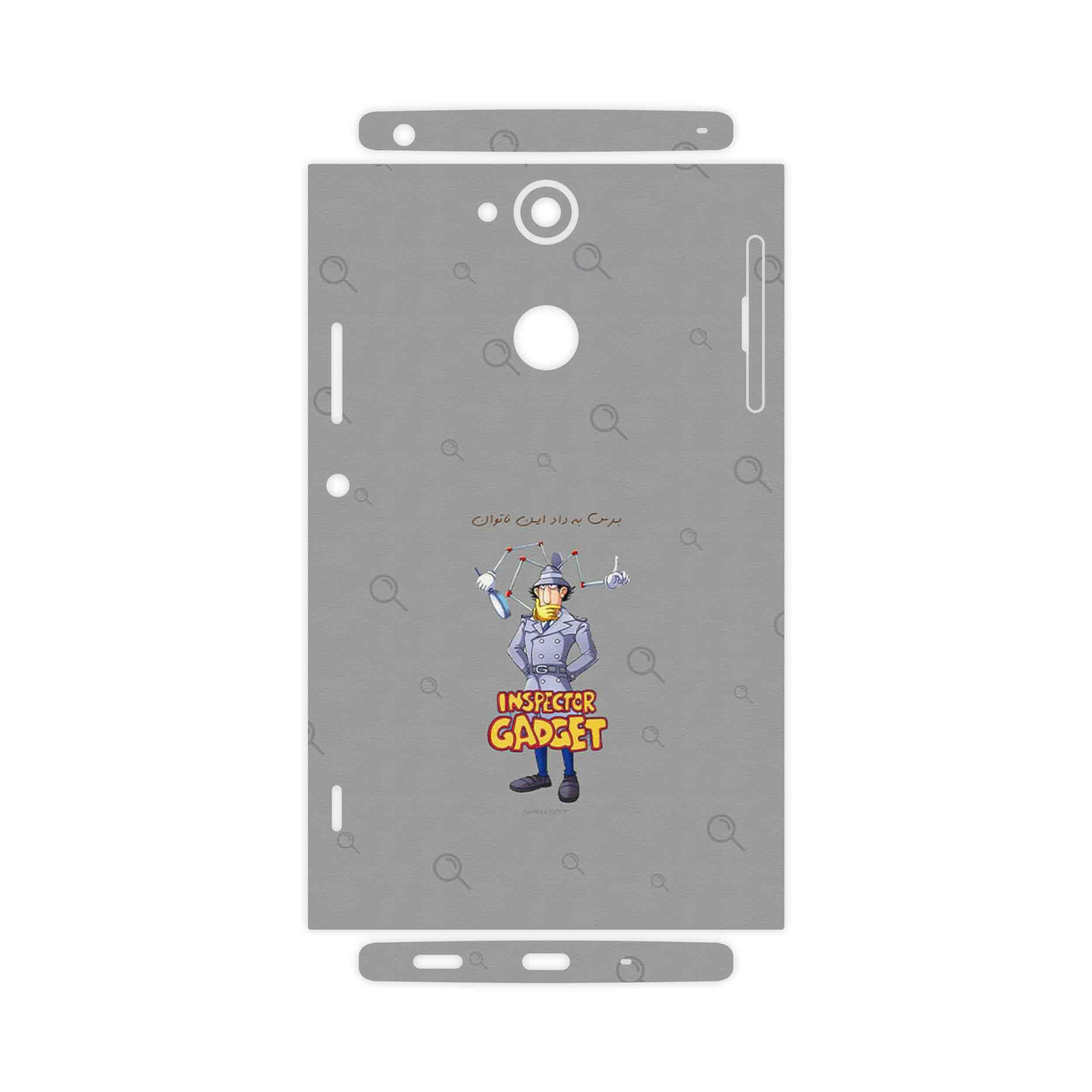برچسب پوششی ماهوت مدل Inspector Gadget-FullSkin مناسب برای گوشی موبایل سونی Xperia XA2