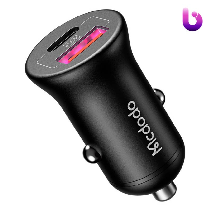 شارژر فندکی فست شارژ Mcdodo CC-2680 QC4.0  PD 5A 45W