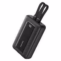 پاوربانک انکر مدل A1681 ظرفیت 20000 میلی آمپر ساعت به همراه کابل لایتنیگ و کابل USB Type-C | کالا مکس