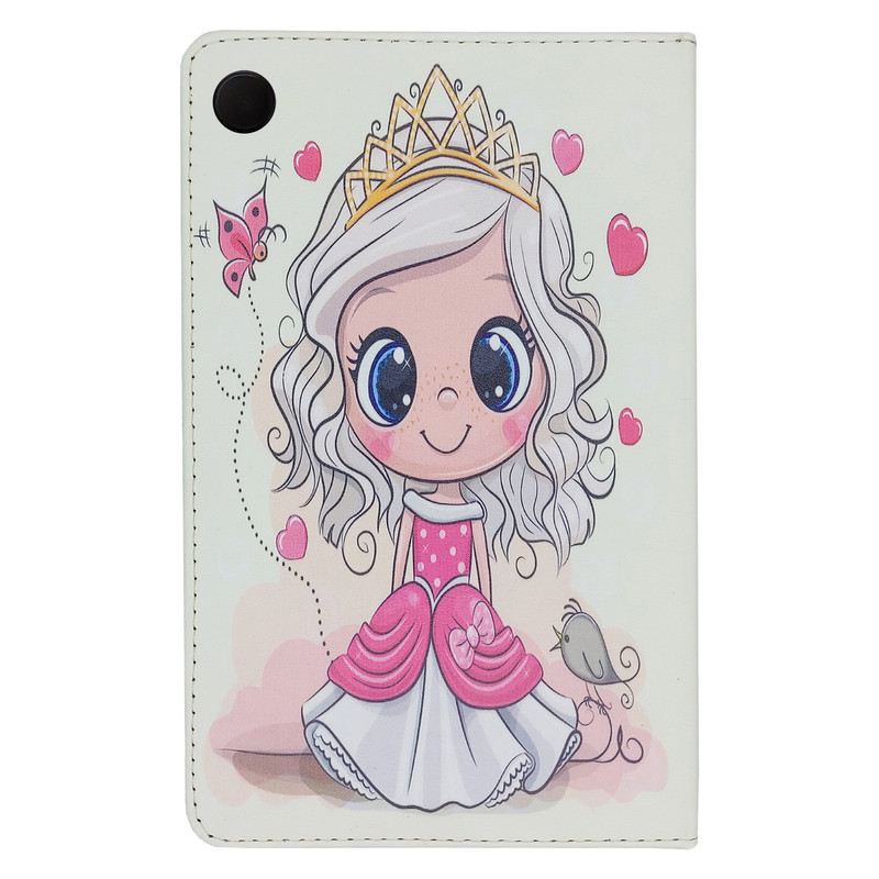 کیف کلاسوری مدل دختر شاهزاده کد G-113 مناسب برای تبلت سامسونگ Galaxy Tab A9 / X115 | دیجی قاب دونی