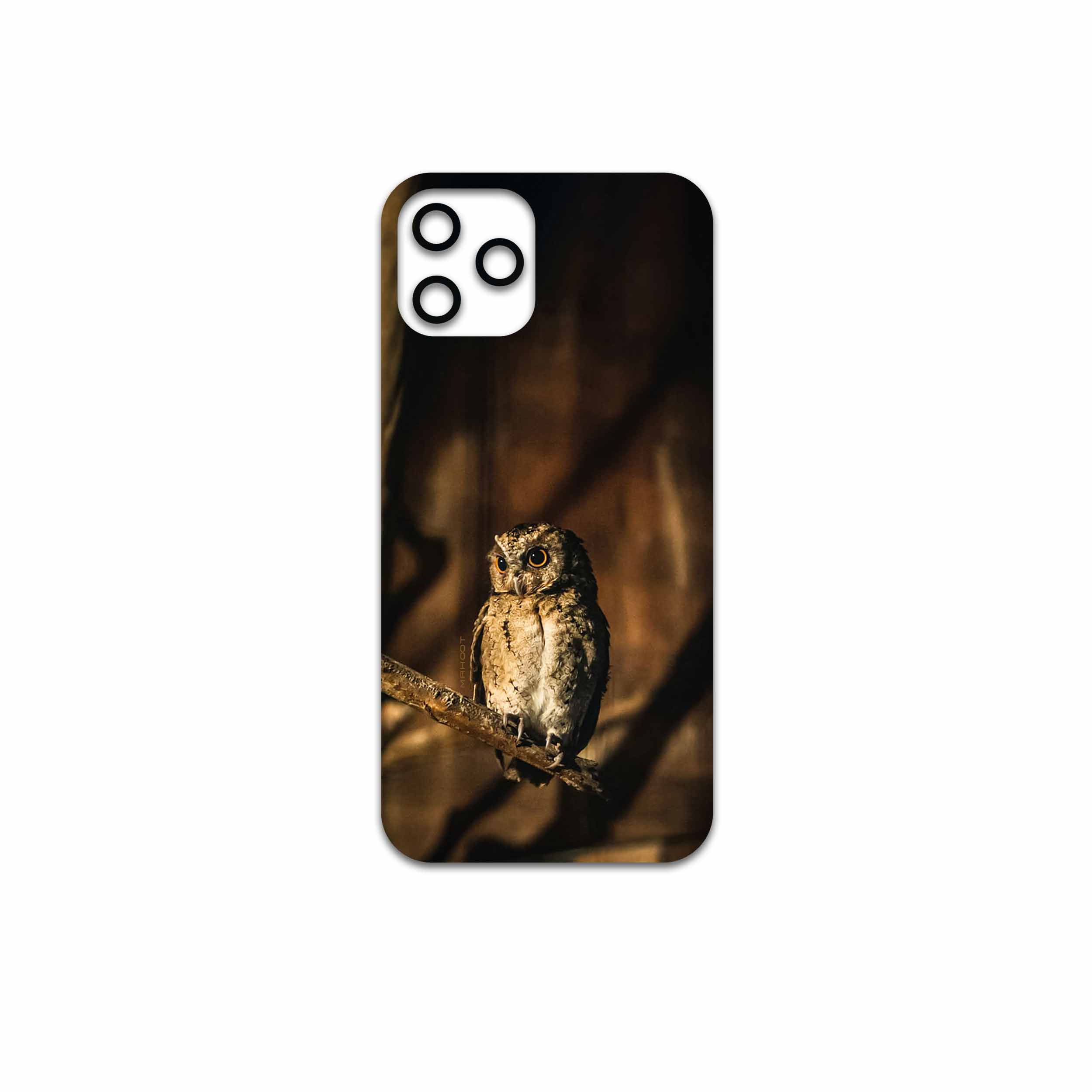 برچسب پوششی ماهوت مدل Owl مناسب برای گوشی موبایل اپل iPhone 12 Pro