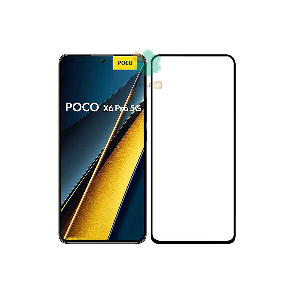 گلس گوشی تمام صفحه مناسب Xiaomi Poco X6 Pro