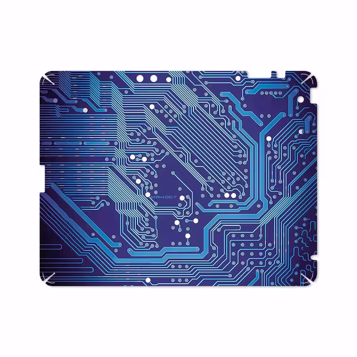 برچسب پوششی ماهوت مدل Blue Printed Circuit Board مناسب برای تبلت اپل iPad 2 2011 A1396