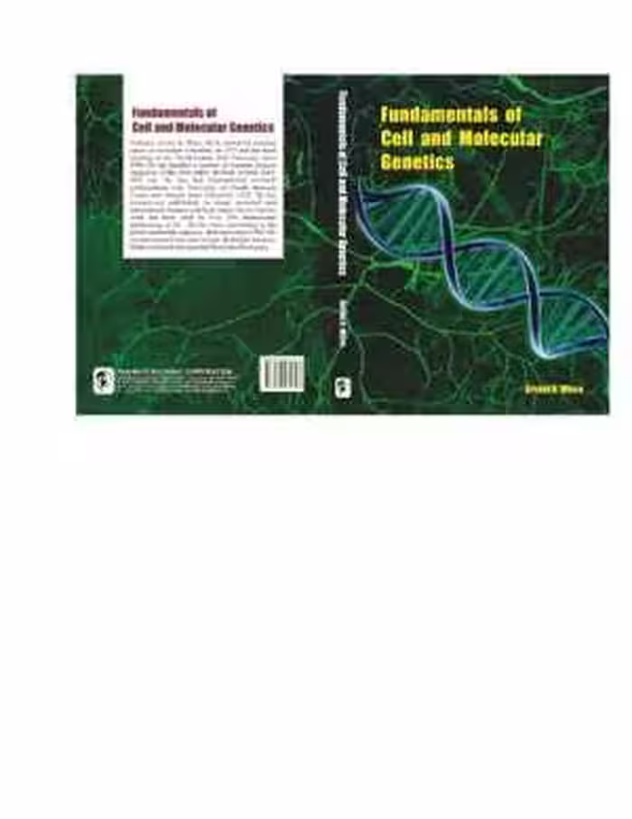 [PDF] دانلود کتاب Fundamentals Of Cell And Molecular Genetics, 2011