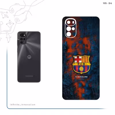 برچسب پوششی ماهوت مدل Barcelona_2 مناسب برای گوشی موبایل موتورولا Moto G22