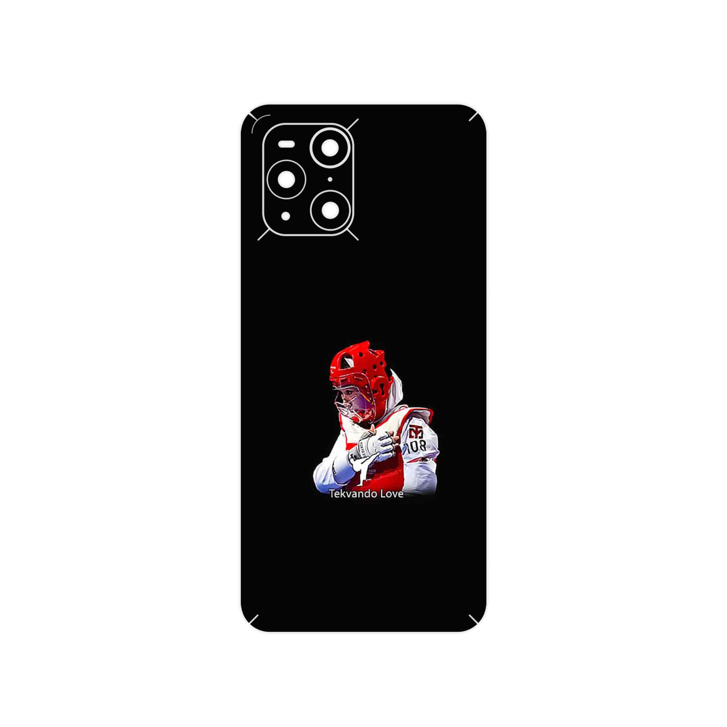 برچسب پوششی ماهوت مدل Tekvando مناسب برای گوشی موبایل اپو Find X3 Pro