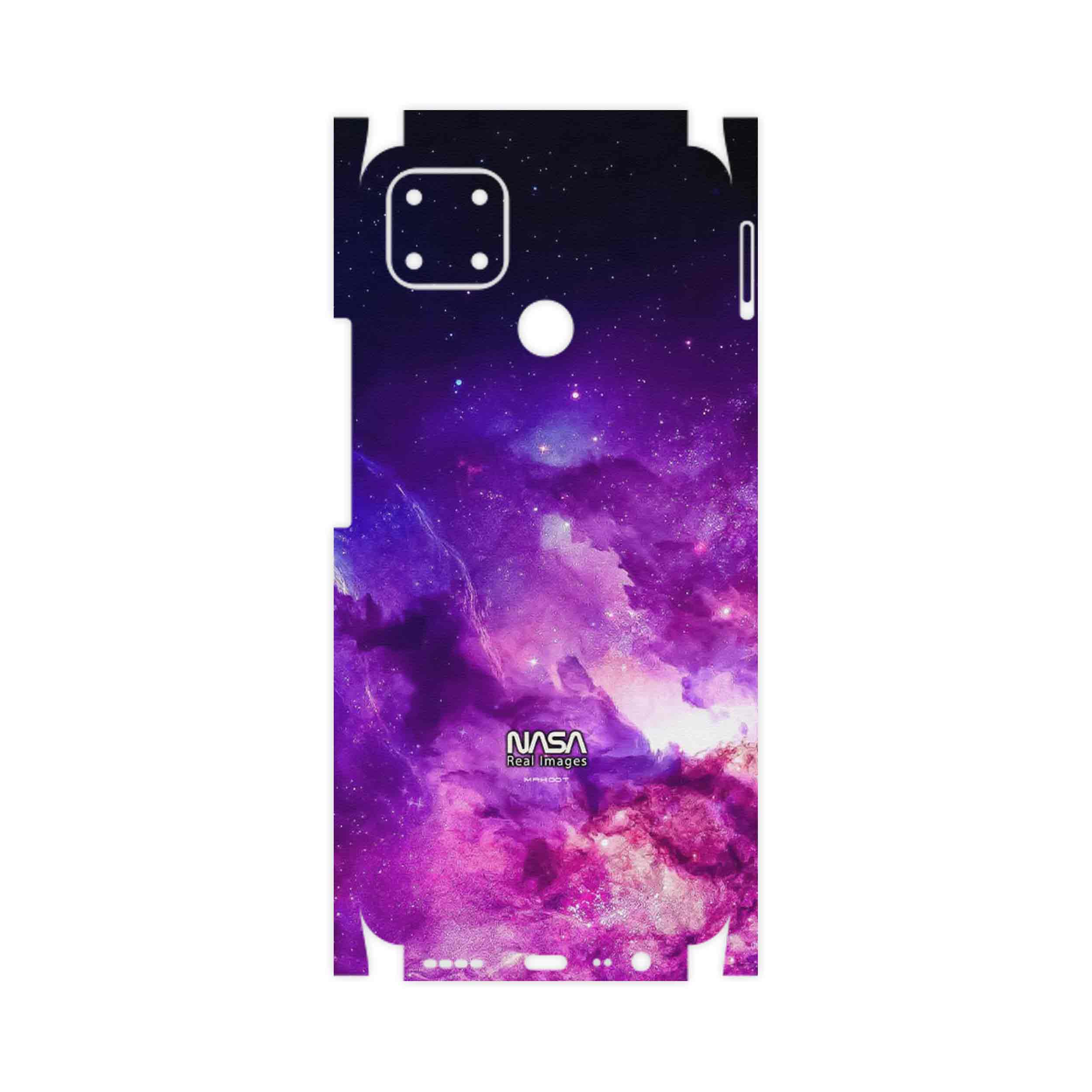 برچسب پوششی ماهوت مدل Universe b NASA 12-FullSkin مناسب برای گوشی موبایل ریلمی C25s