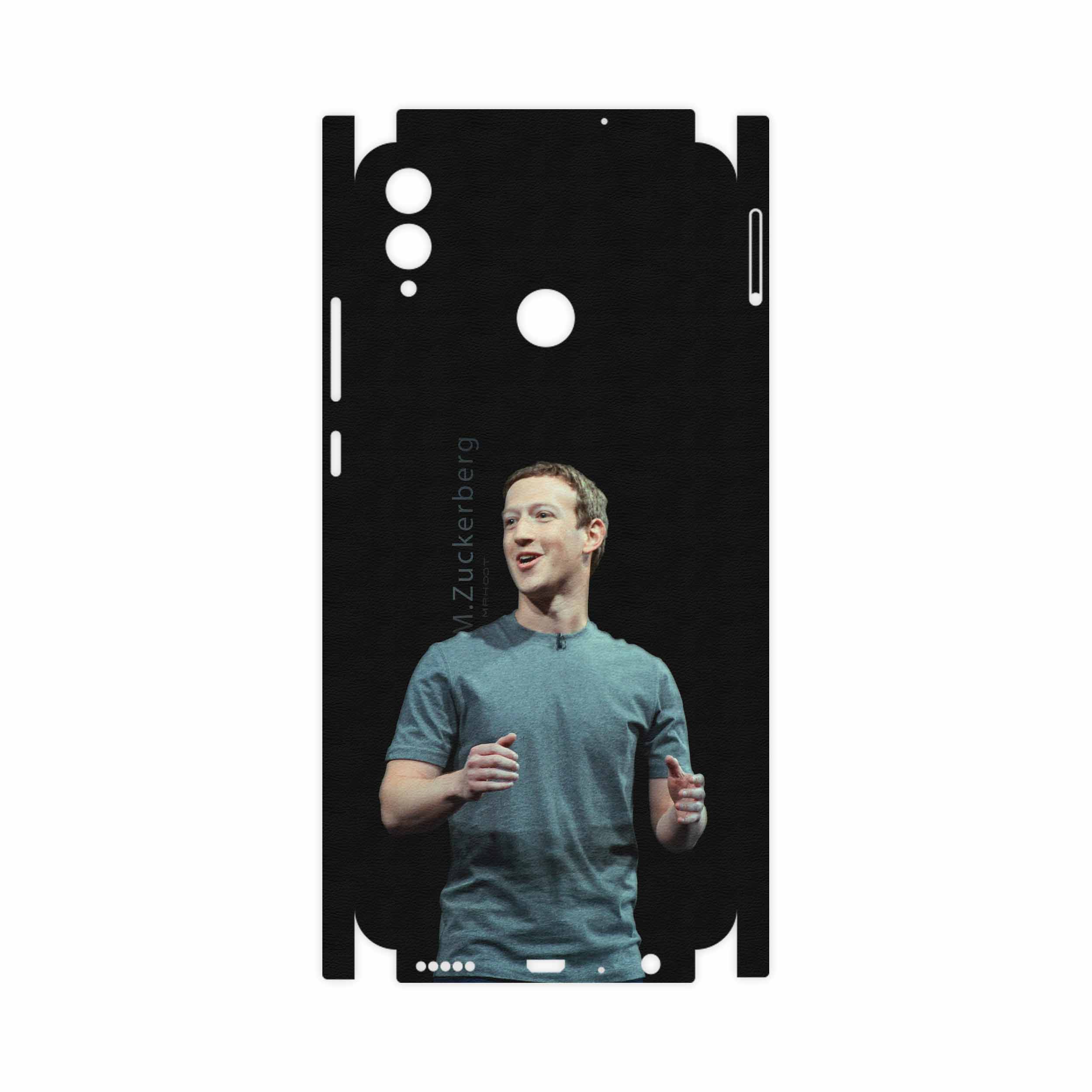 برچسب پوششی ماهوت مدل Mark Zuckerberg-FullSkin مناسب برای گوشی موبایل آنر 8X