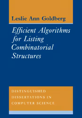 خرید و دانلود نسخه کامل کتاب Efficient algorithms for listing combinatorial structures