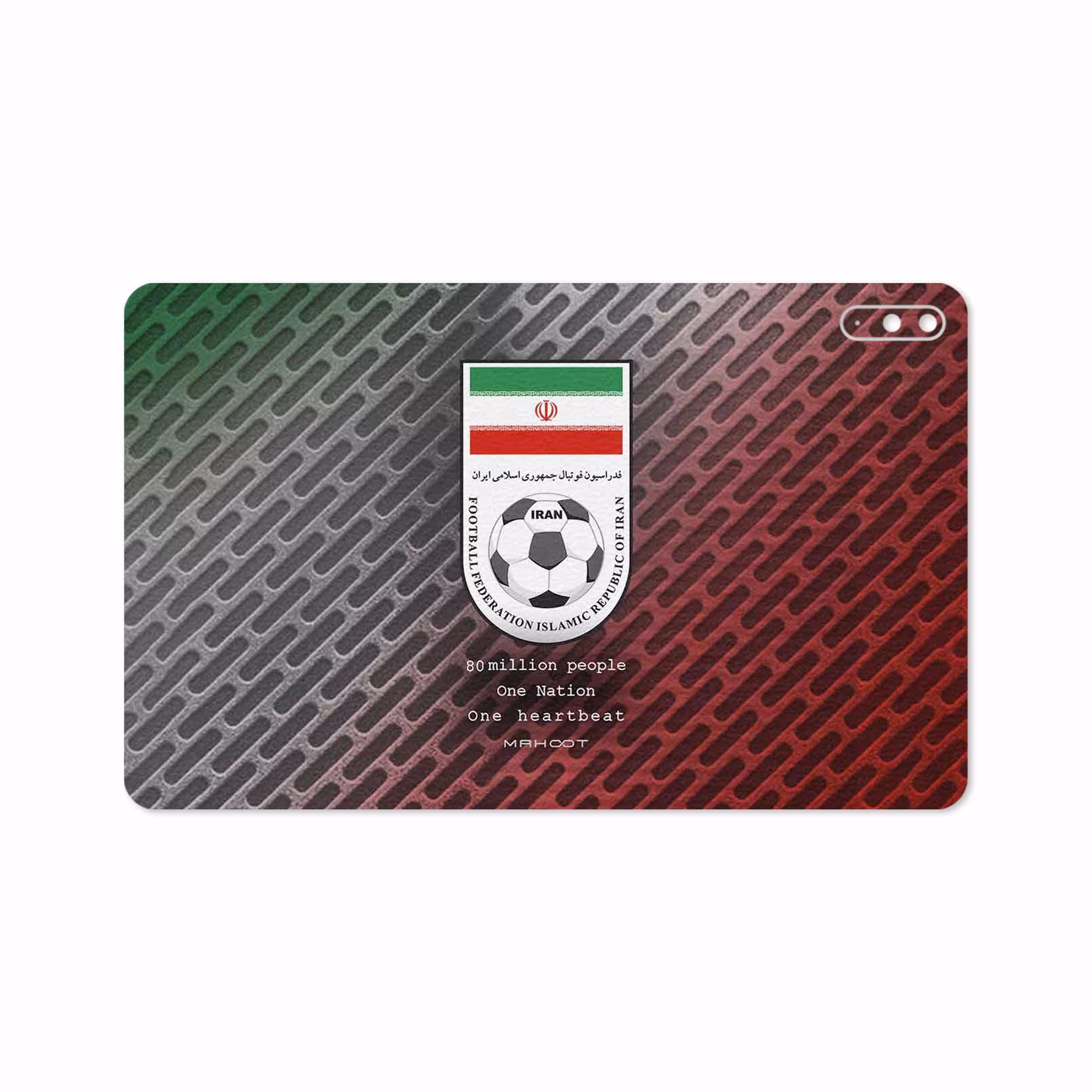 برچسب پوششی ماهوت مدل Iran-National-Football-Team مناسب برای تبلت هوآوی Matepad 10.4 2020 BAH3-L09
