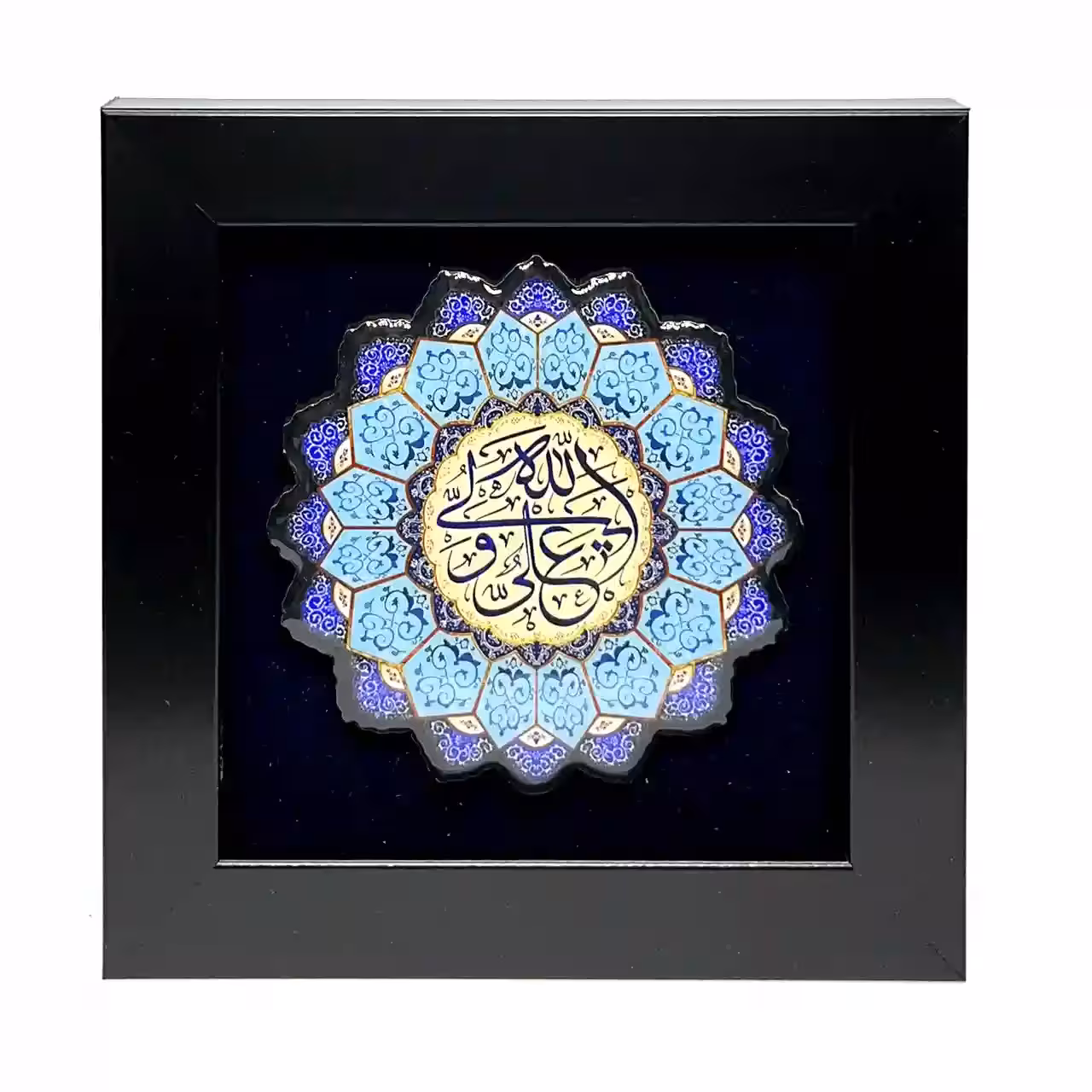 تابلو رزین علی ولی الله مدل 4D1