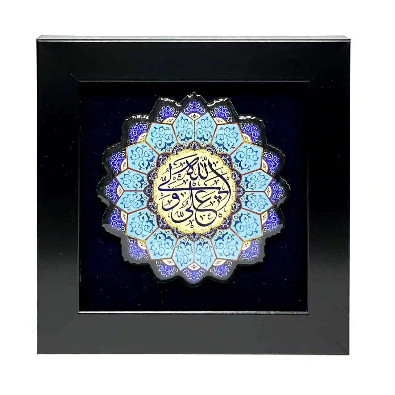 تابلو رزین علی ولی الله مدل 4D1