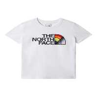 تی شرت سفید زنانه W S s پراید NF0A7QCMFN41 The North Face