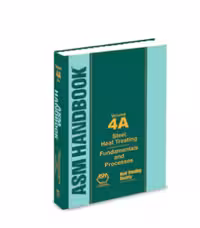 خرید و دانلود نسخه کامل کتاب ASM Handbook, Volume 4A: Steel Heat Treating Fundamentals and Processes - Pdf