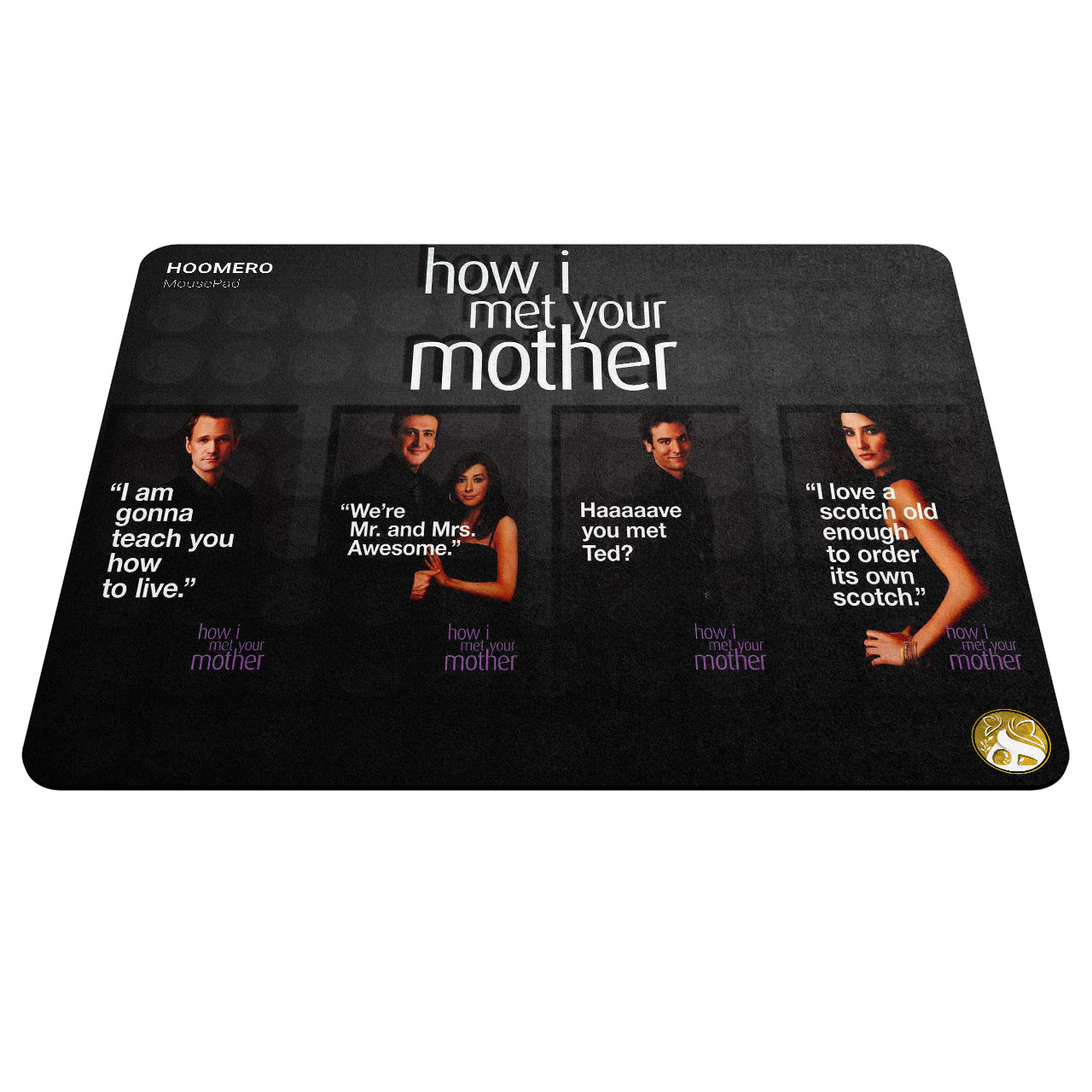 ماوس پد هومرو مدل A7382 طرح How I Met Your Mother