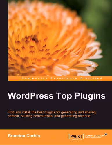 خرید و دانلود نسخه کامل کتاب WordPress Top Plugins