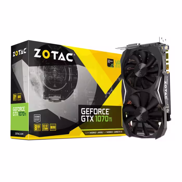 کارت گرافیک زوتاک GTX 1070 Ti Mini