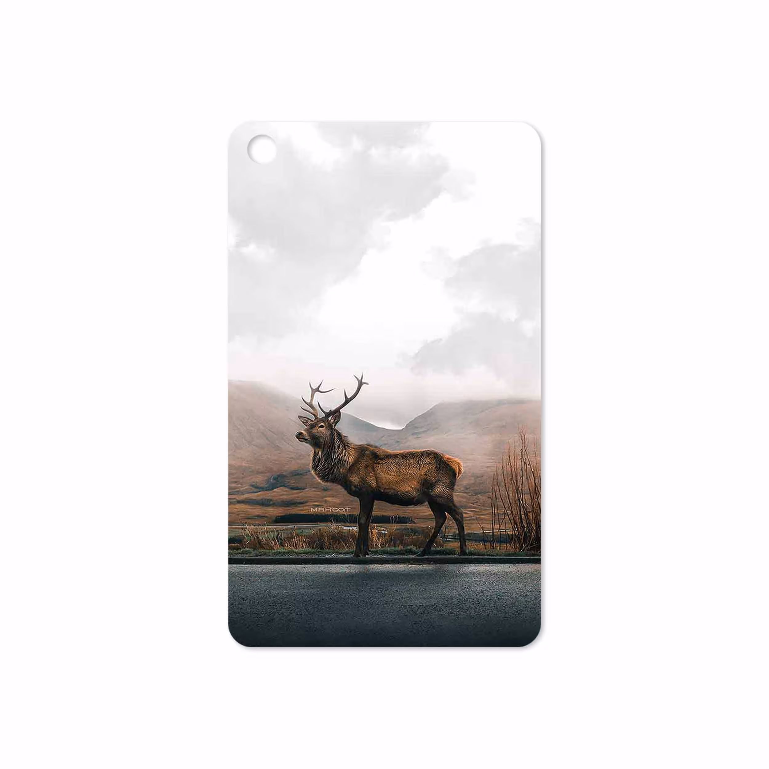 برچسب پوششی ماهوت مدل Horned Deer مناسب برای تبلت شیائومی Mi Pad 4 2018