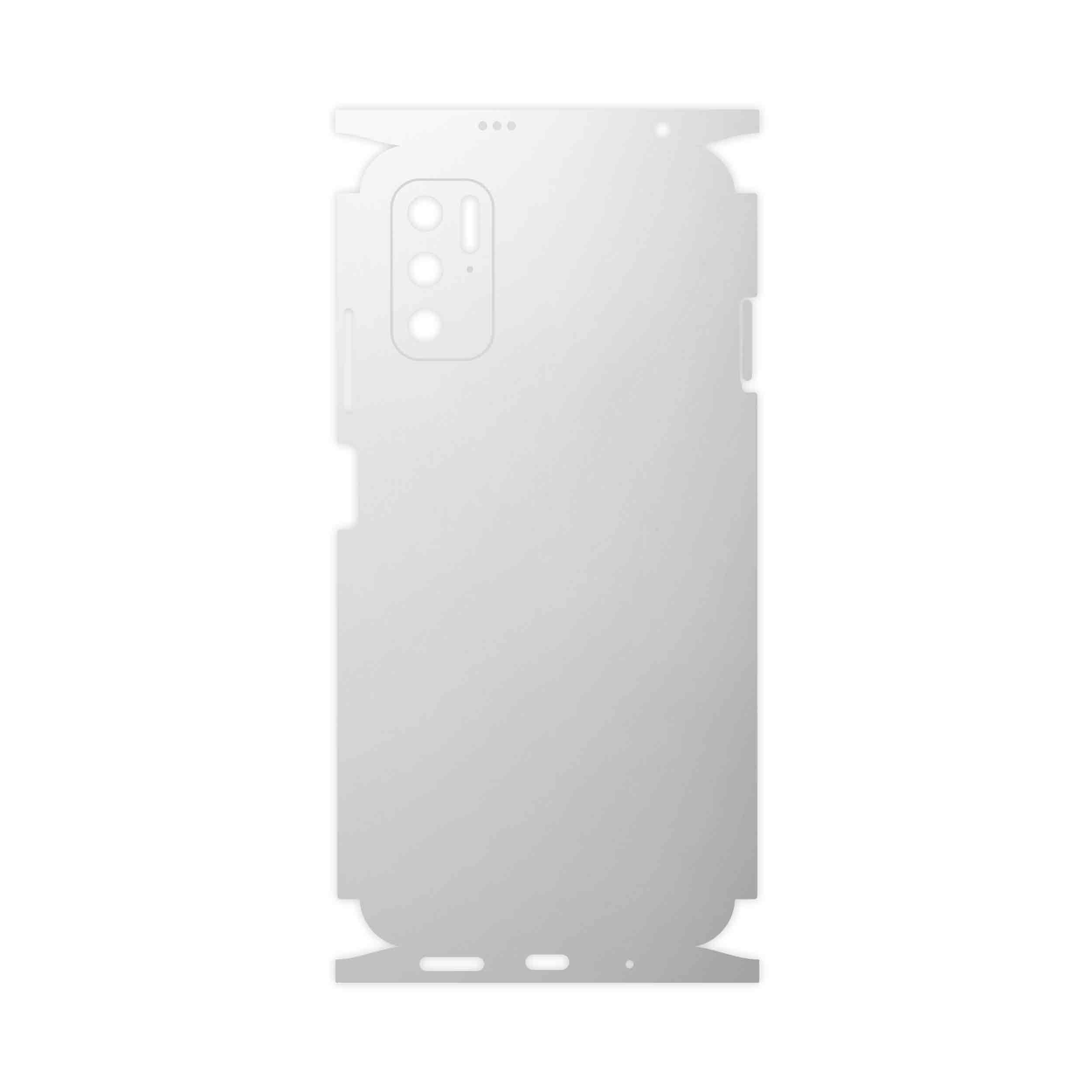 برچسب پوششی ماهوت مدل Matte-White-FullSkin مناسب برای گوشی موبایل شیائومی Redmi Note 11SE