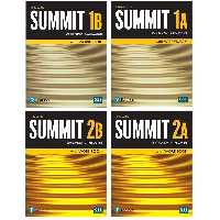 کتاب Summit Third Edition اثر Joan Saslow and Allen Ascher انتشارات Pearson چهار جلدی