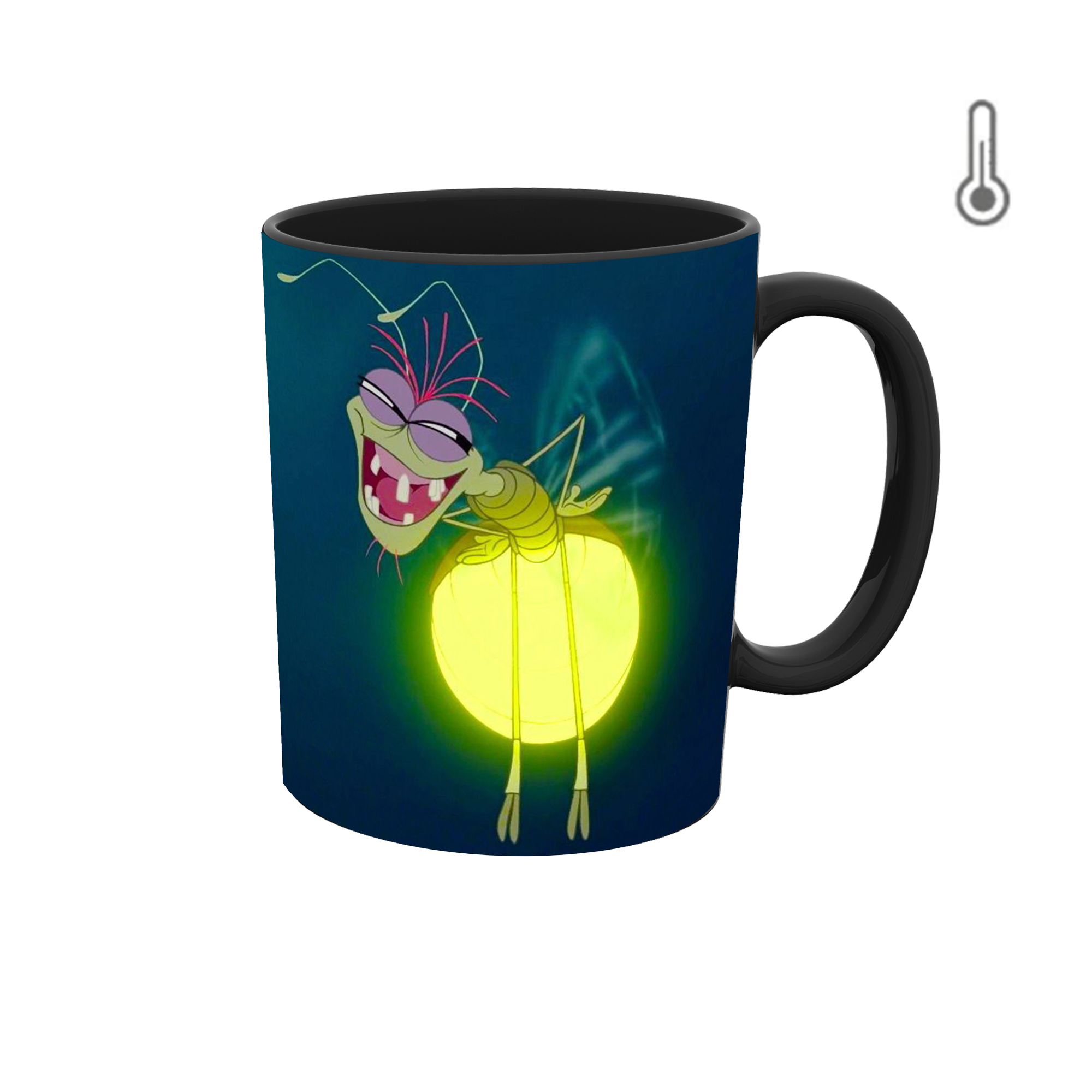 ماگ حرارتی طرح انیمشن پرنسس و قورباغه