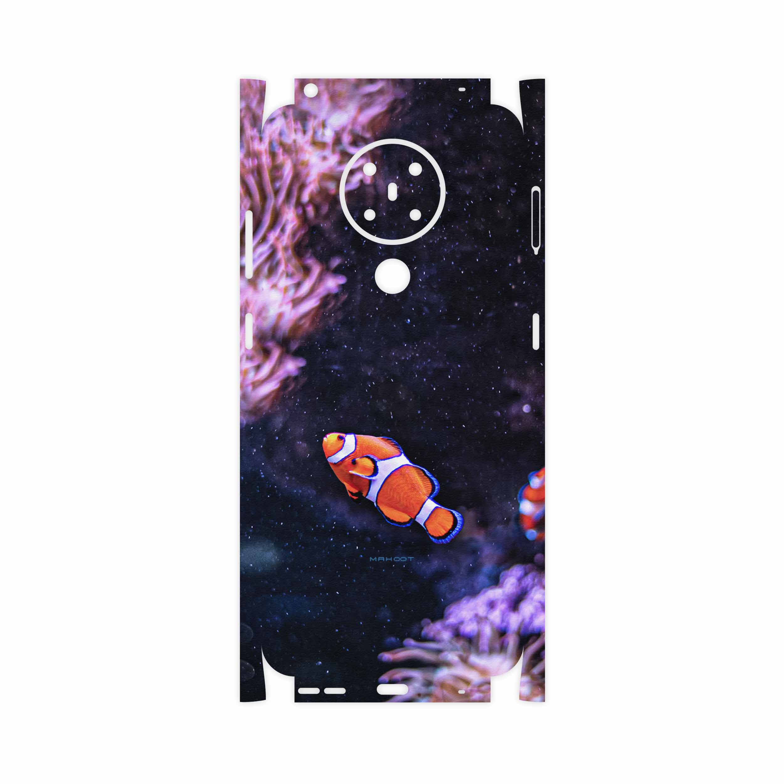 برچسب پوششی ماهوت مدل Clownfish-FullSkin مناسب برای گوشی موبایل نوکیا 5.3
