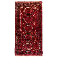 فرش دستبافت سه متری مدل نقشه بلوچ  کد 33.1843