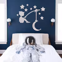 آینه مستر راد مدل ماه کد Boy and Moon-S 10