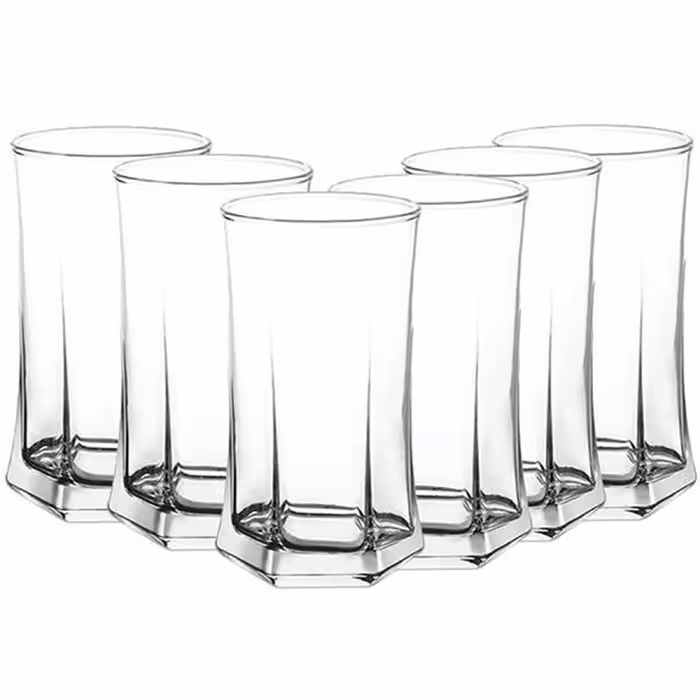 لیوان سیسپر مدل Copos De Vidro311 بسته 6 عددی