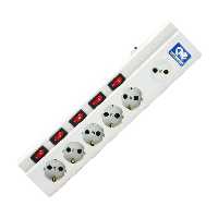 رابط برق 5+1 خانه پارت الکتریک با کابل 5 متری کد 2162