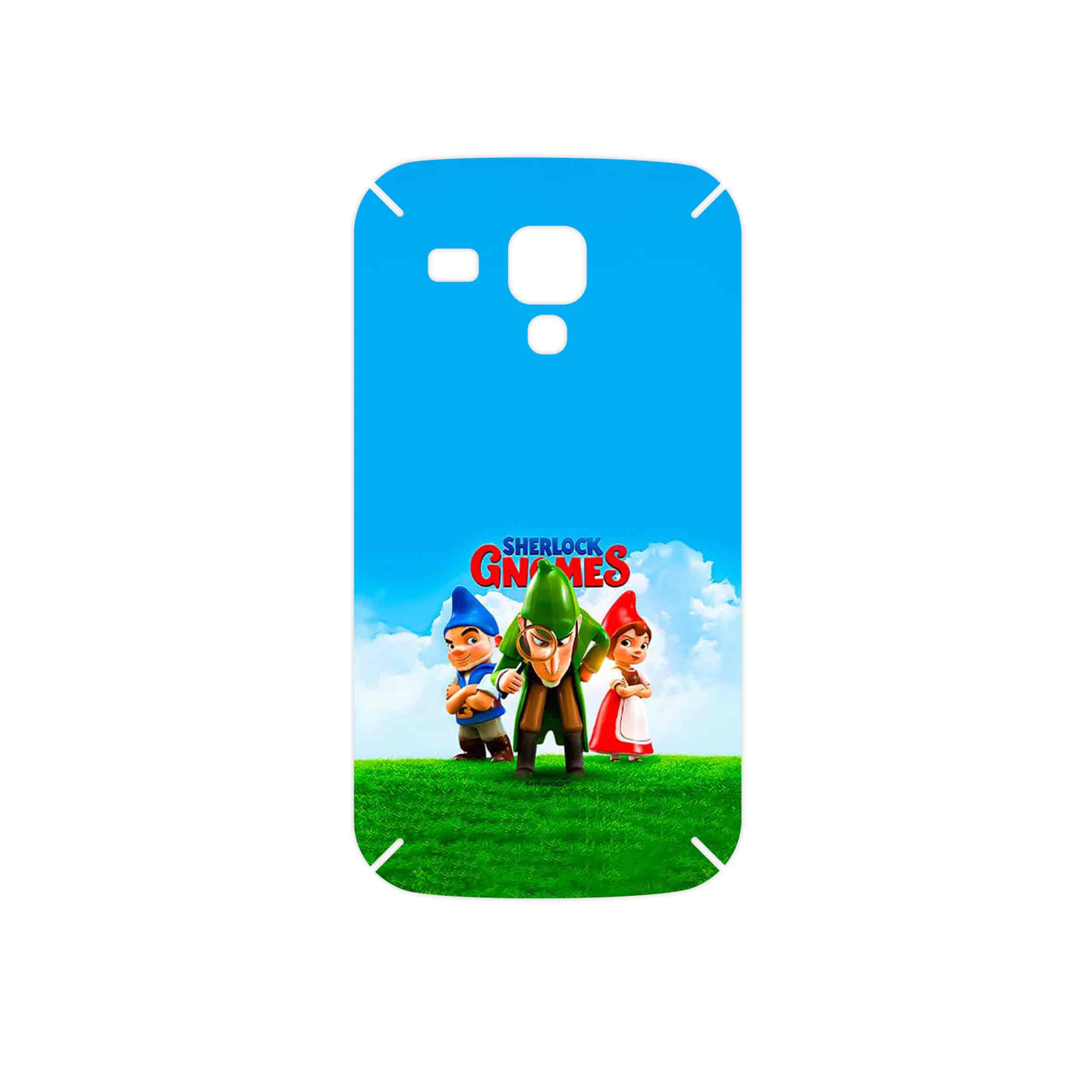 برچسب پوششی ماهوت مدل Sherlock Gnomes مناسب برای گوشی موبایل سامسونگ Galaxy S Duos GT S7562