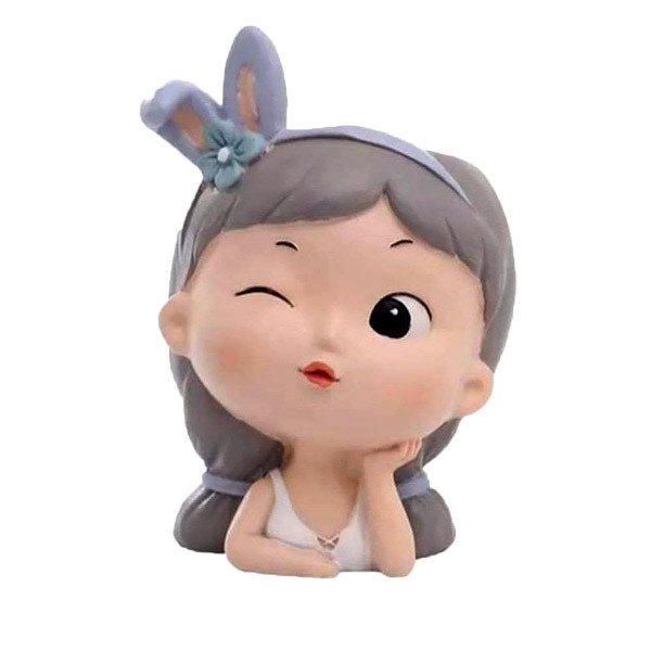 گلدان دکوری طرح دختر کد 82