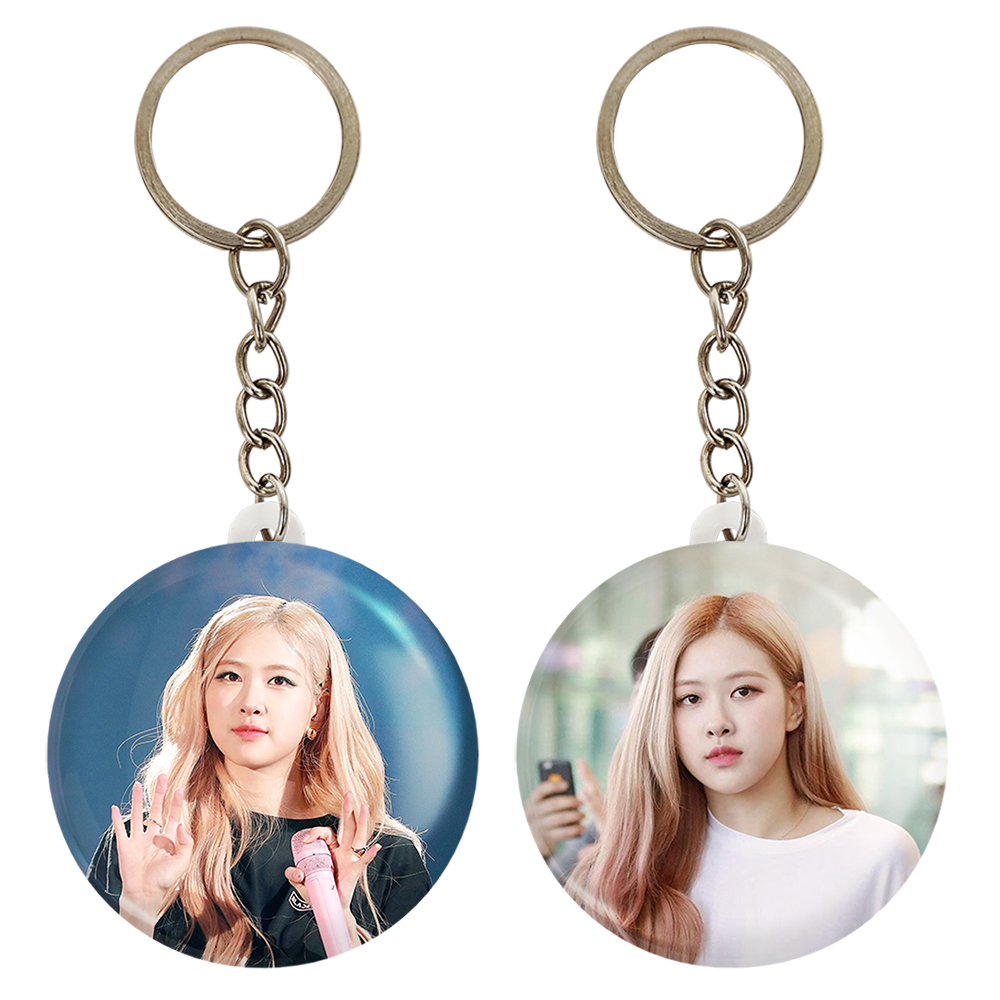 جاکلیدی خندالو مدل رزی بلک پینک کد 1439414403 مجموعه 2 عددی