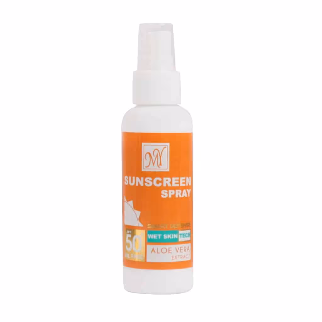 قیمت و خرید اسپری ضد آفتاب SPF50 فاقد چربی مای 100 میلی لیتر