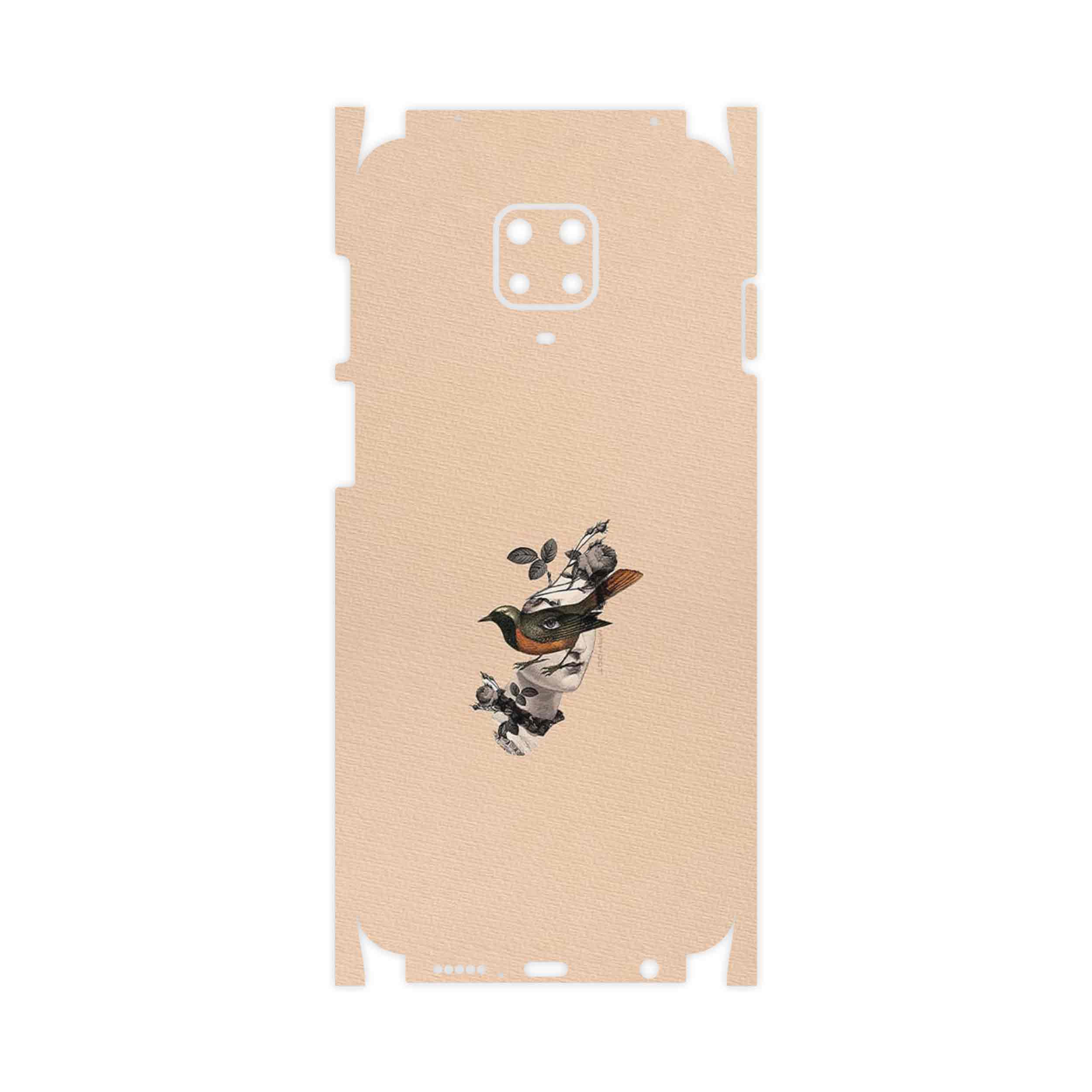 برچسب پوششی ماهوت مدل Collage of surreal Portrait of Women 2-FullSkin مناسب برای گوشی موبایل شیائومی Redmi Note 9 Pro