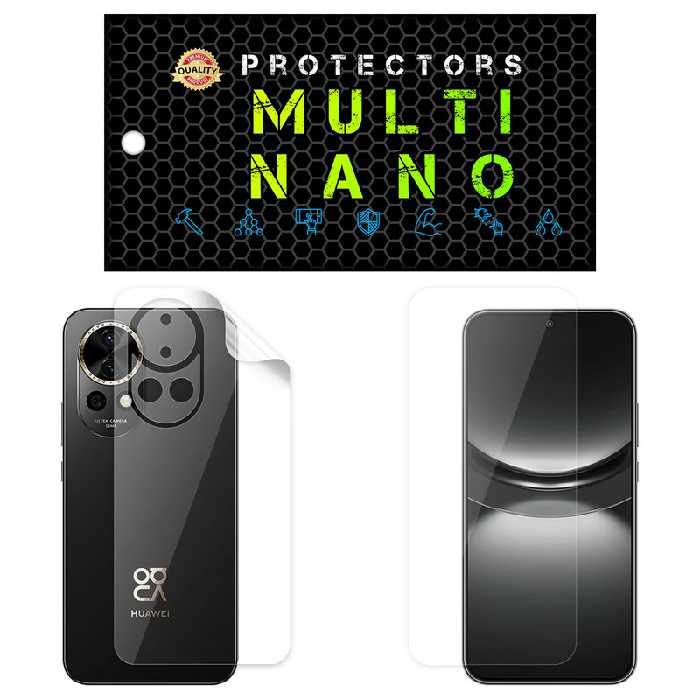 محافظ صفحه نمایش مولتی نانو مدل X-SFT مناسب برای گوشی موبایل هوآوی nova 12 Pro به همراه محافظ پشت | کالا برتری