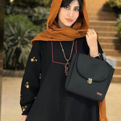 مدل پیراهن گلدوزی زرین